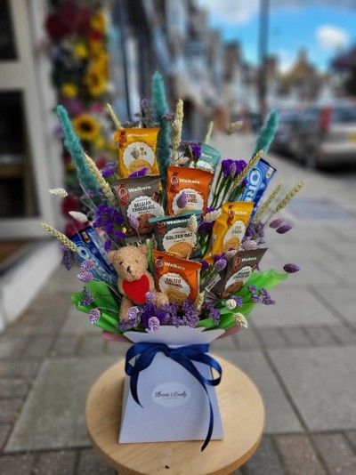 Biscuits bouquet made by florist from Hayes in Bromley, Kent