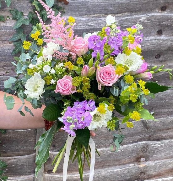 Special edition summer bouqunspired by Emily in Paris TV series with flower delivery to Bromley and Beckenham and Croydon