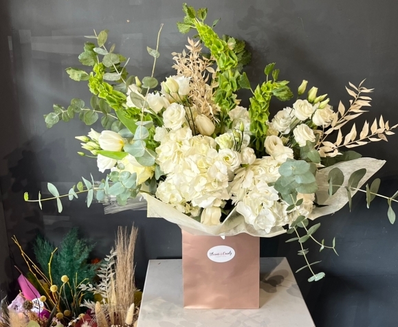 Luxury flowers with hydrangeas from Blooms and Candy Flower Studio in Hayes, Bromley, Kent