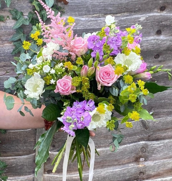 Special edition summer bouqunspired by Emily in Paris TV series with flower delivery to Bromley and Beckenham and Croydon